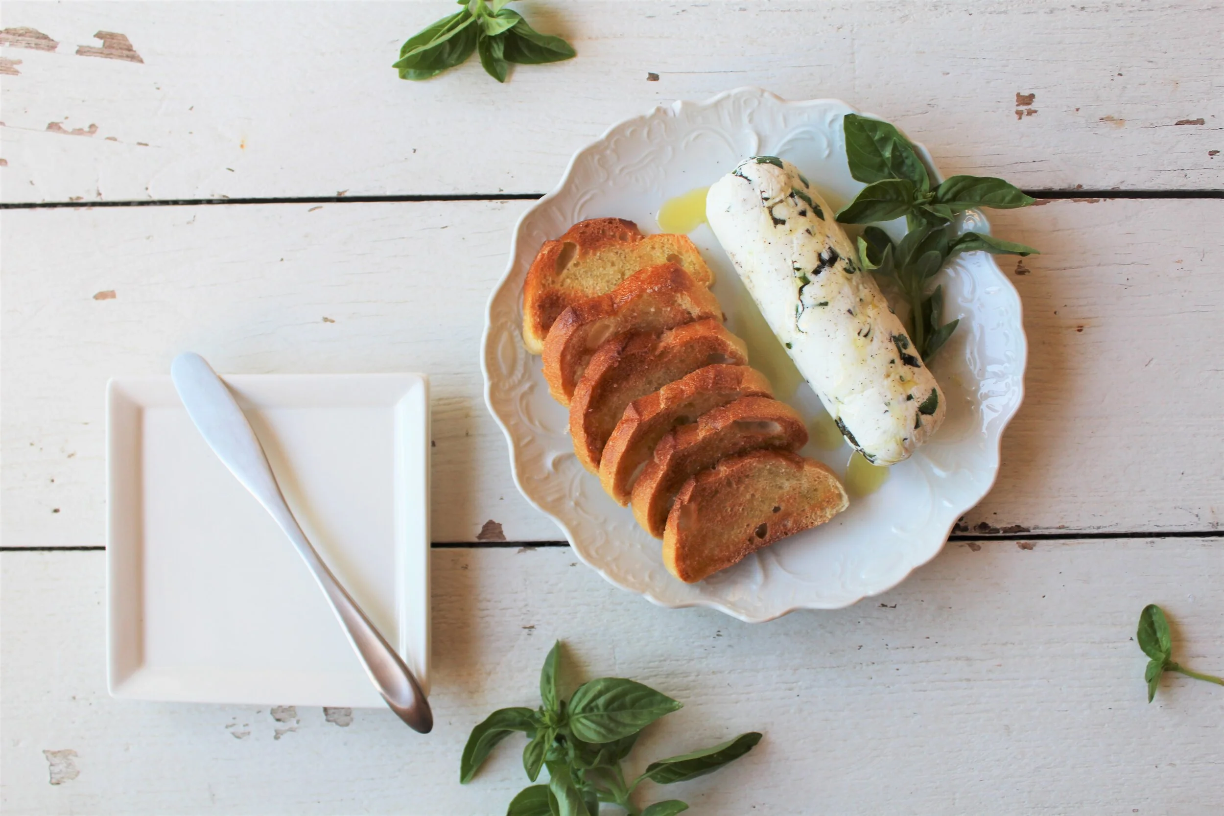 Herbed Chèvre Cheese Appetizer