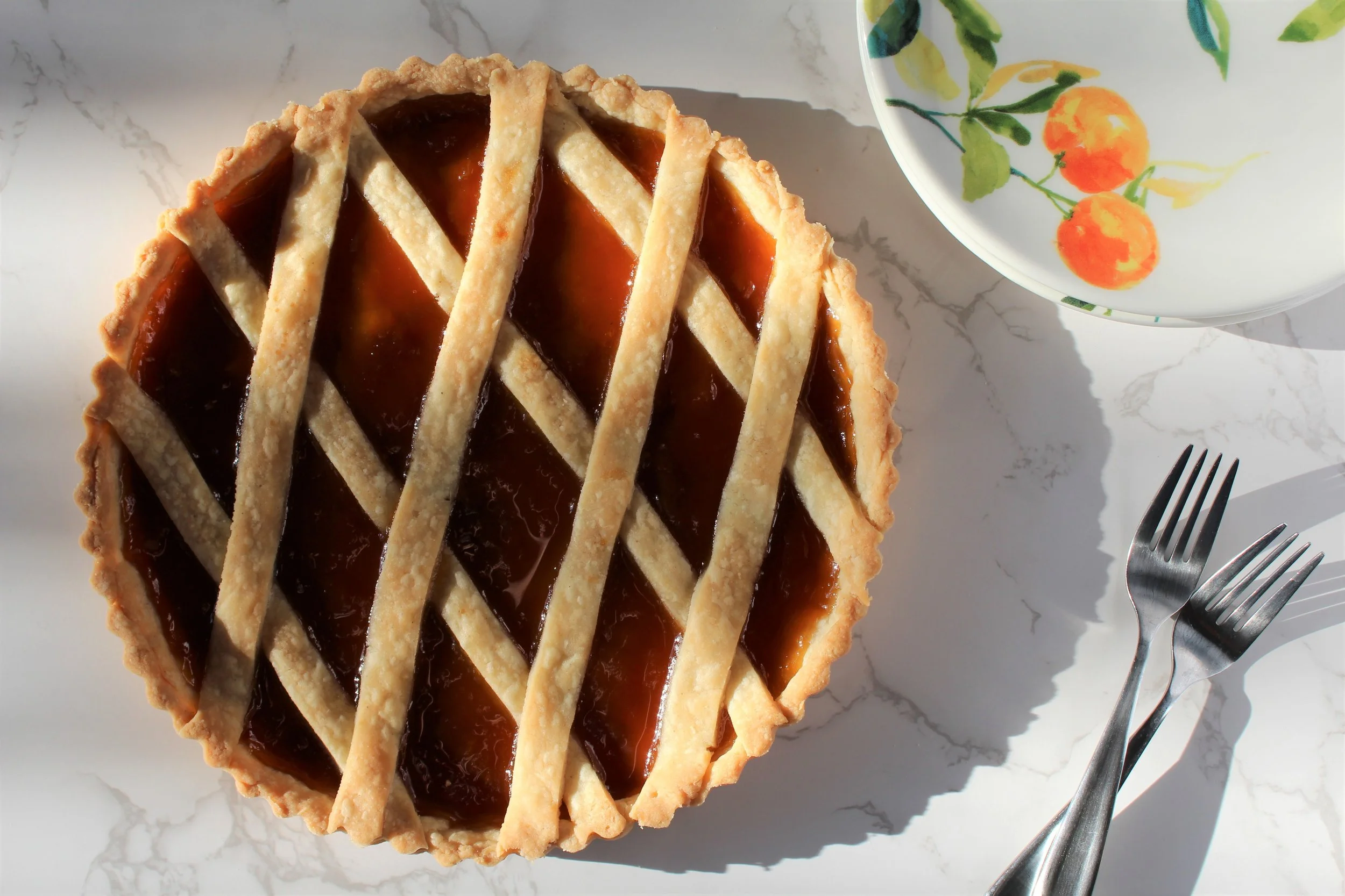 Gluten Free Jam Crostata - Crostata alla Marmellata Senza Glutine