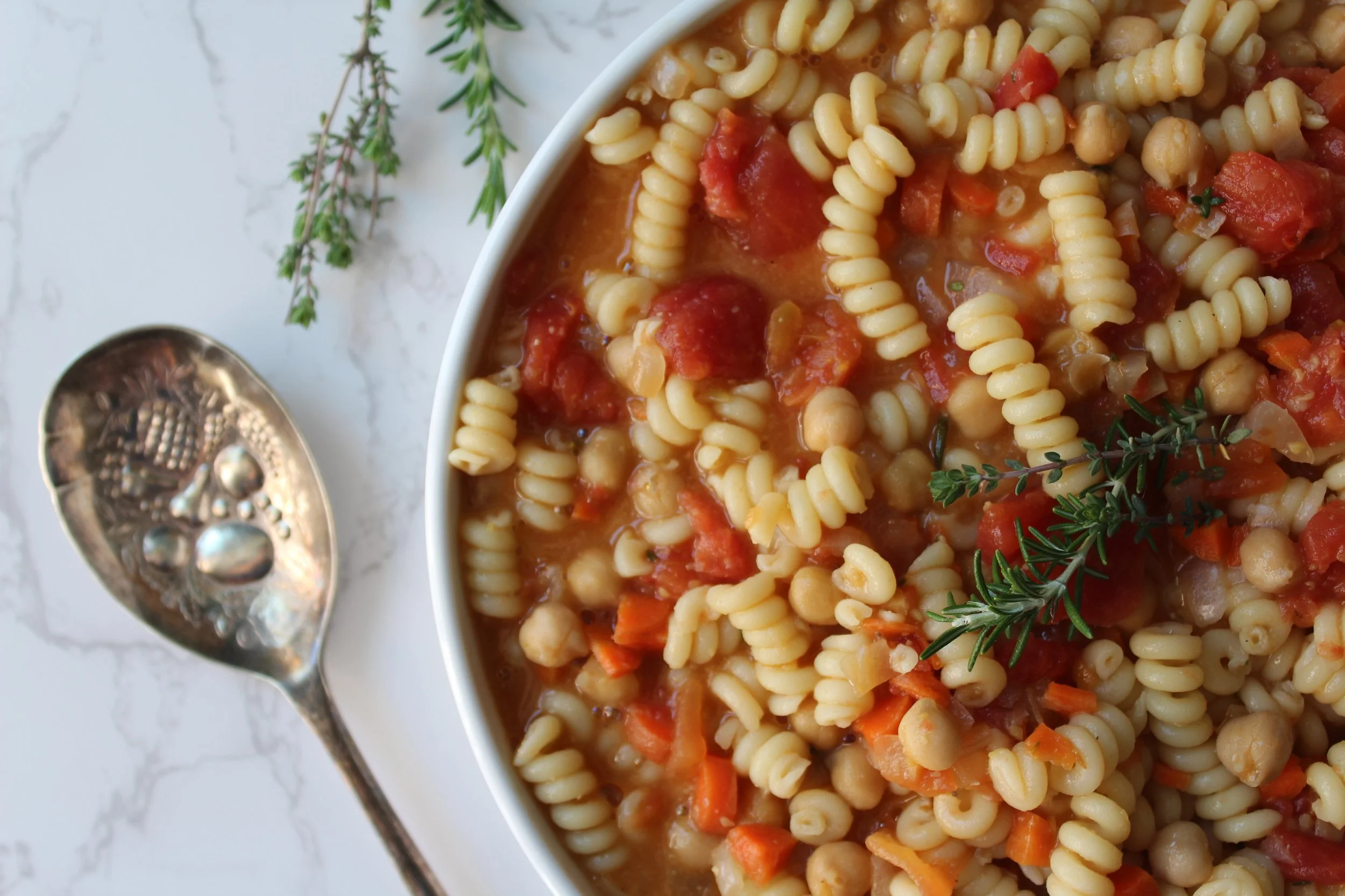 Pasta e Ceci - Pasta and Chickpeas