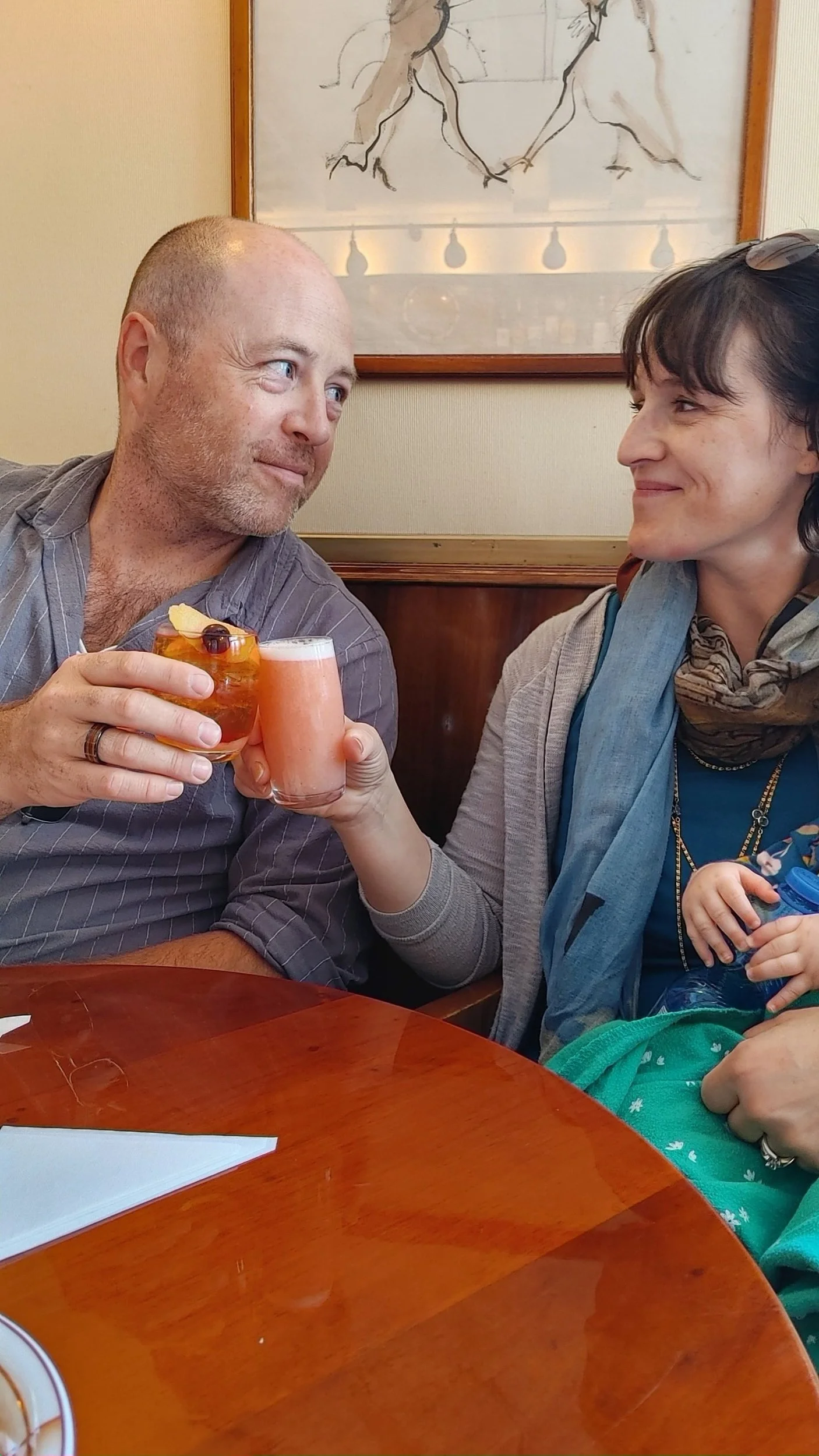 Venice Experiences - A Peach Bellini Cocktail at Harry's Bar