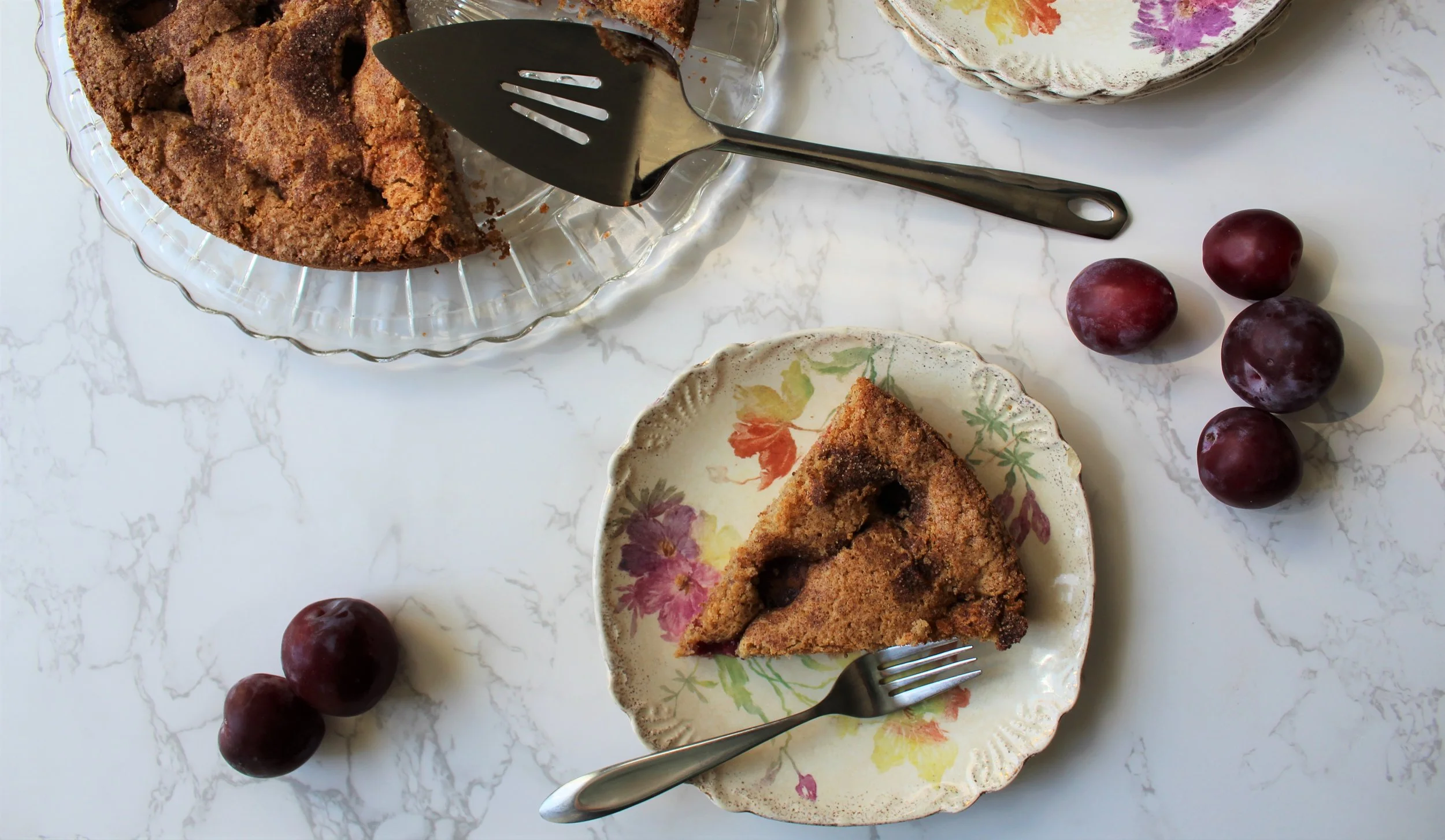 Gluten Free Almond and Plum (Or other fruit) Cake