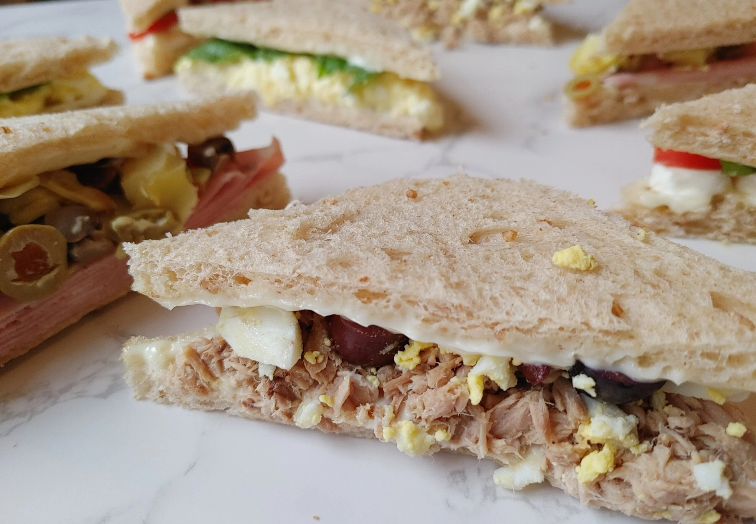  Tramezzini - Italian Finger Sandwiches - 4 Easy and Delicious Recipes