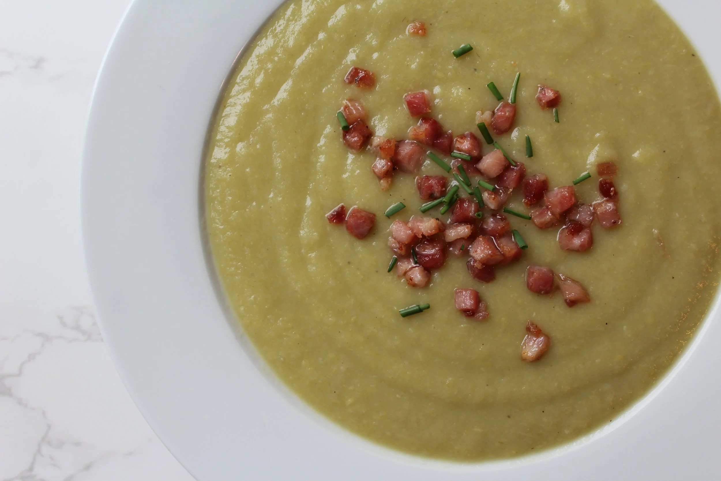 Creamy Artichoke &amp; Potato Soup - Vellutata di Carciofi e Patate