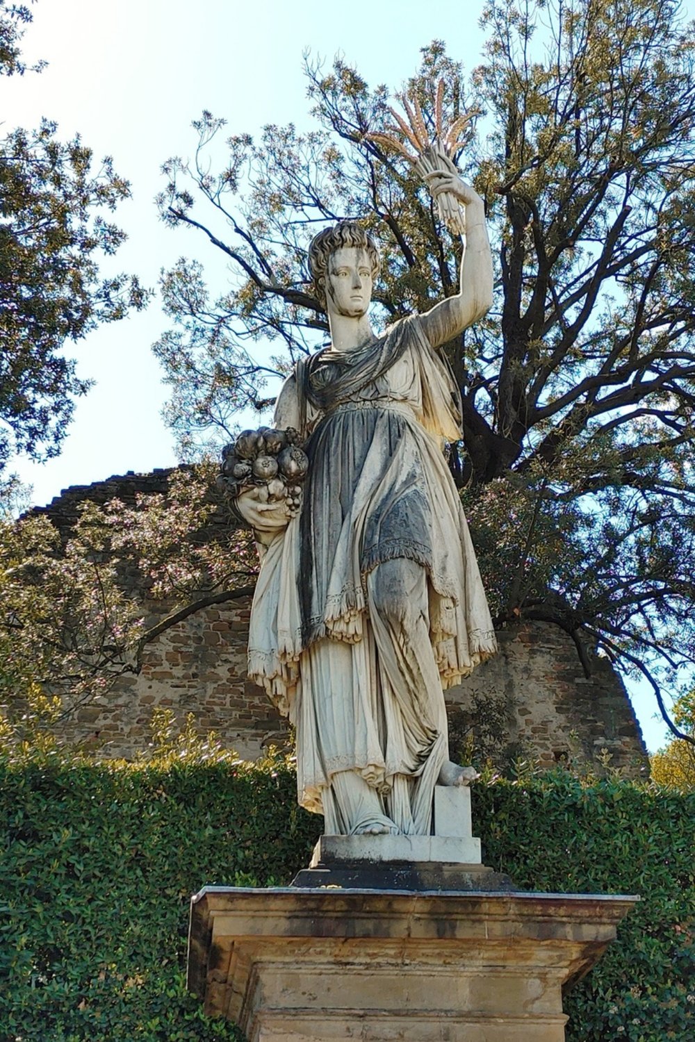 Boboli Garden's Statue of Abundance