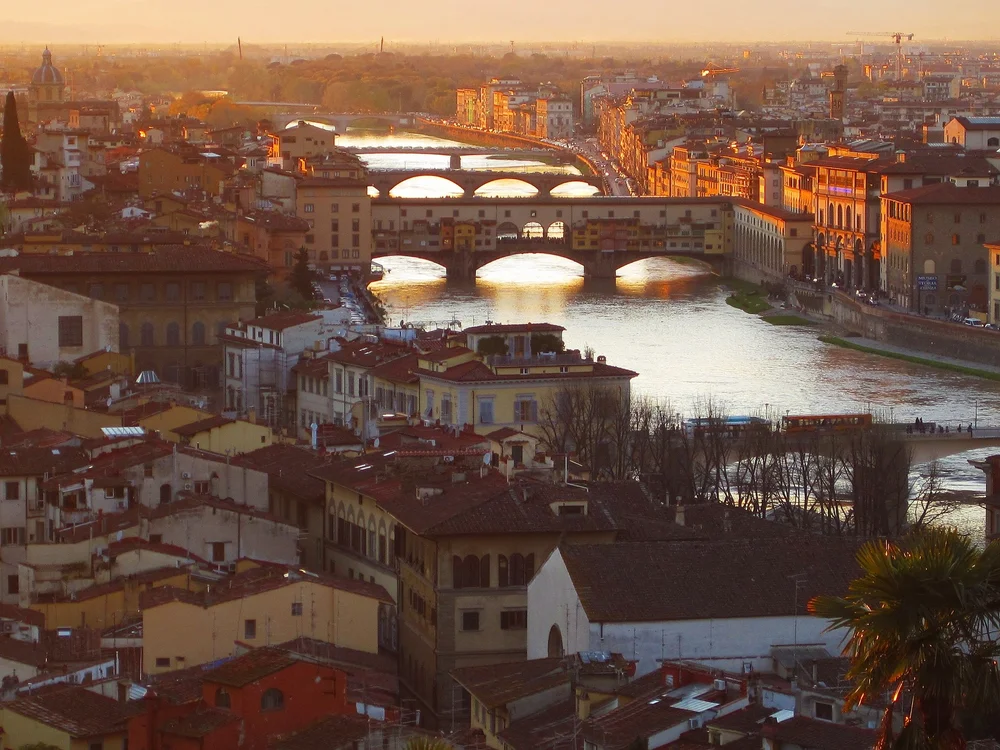 Sunset from Piazzale Michelangelo