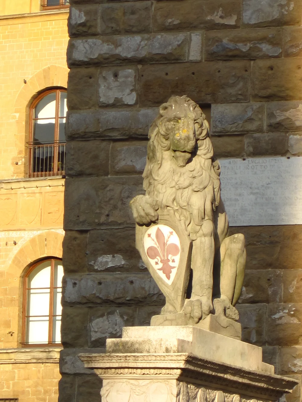 Marzocco in Piazza della Signoria
