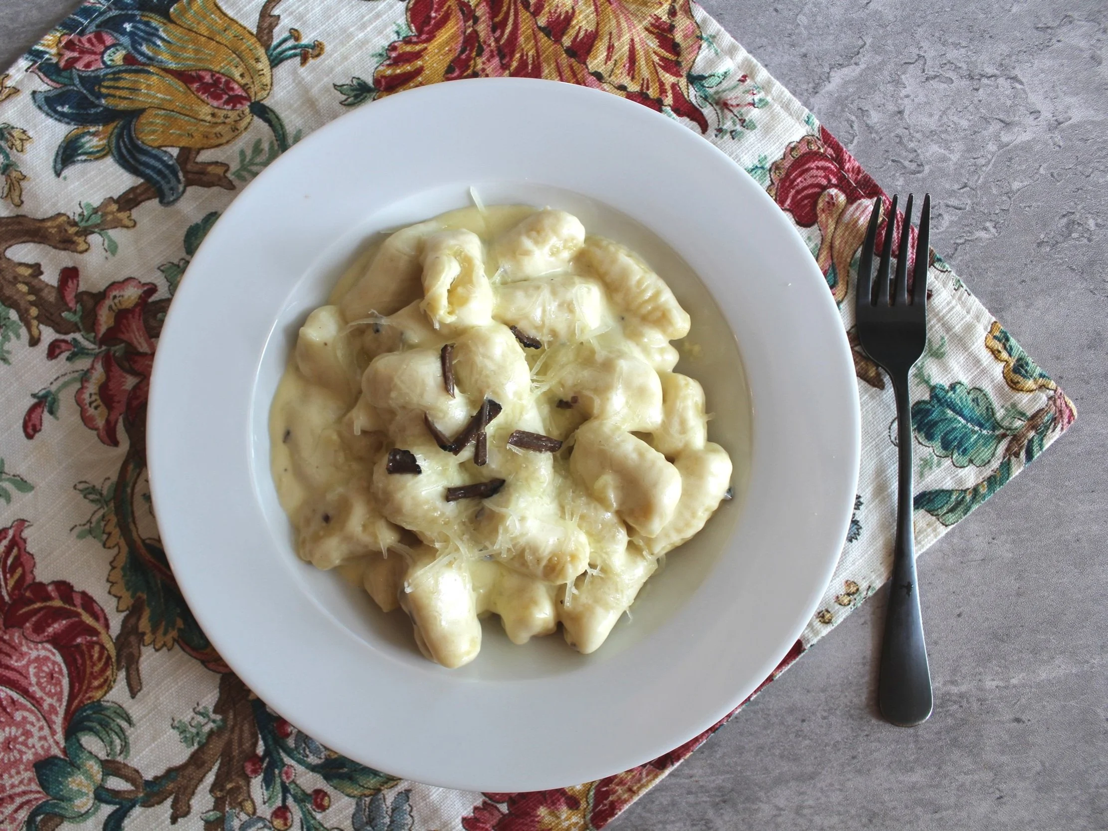 Truffle Cream Gnocchi &amp; memories from Osteria Santo Spirito