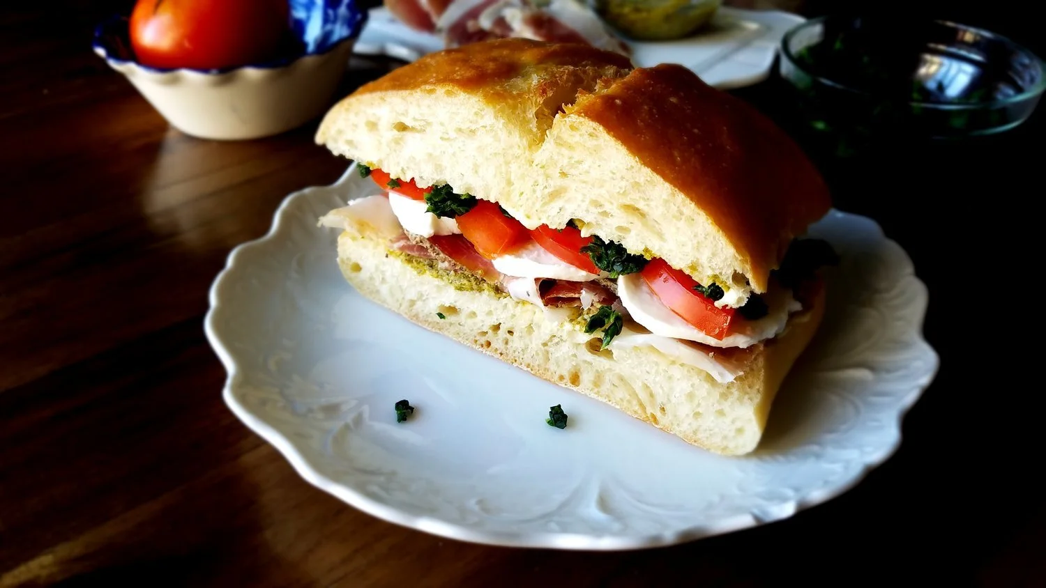 Panino Da Cortona - Sandwich from Cortona (recipe &amp; story)
