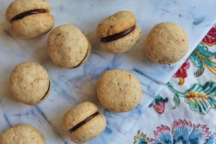 Baci di Dama Biscotti - Italian Lady’s Kisses Cookies