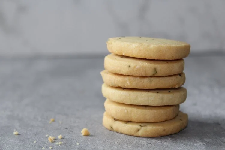 Rosemary Shortbread Cookies