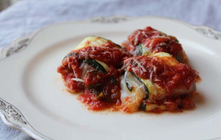 Zucchini Involtini - Zucchini Rolls