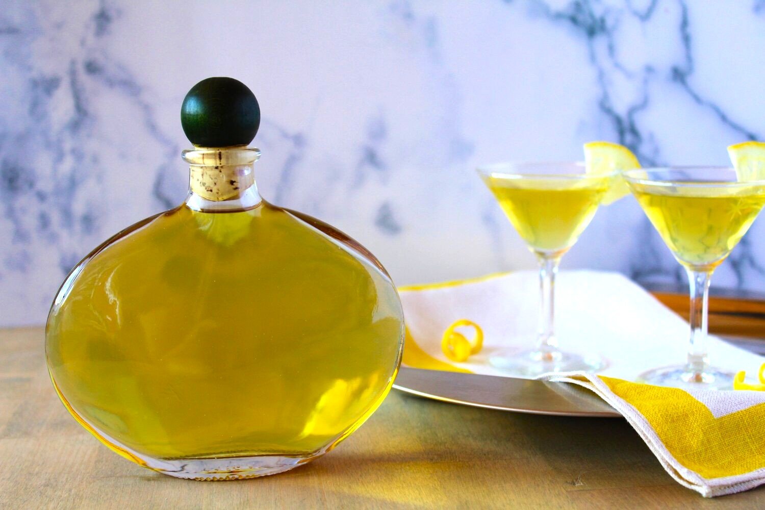Homemade Italian Limoncello