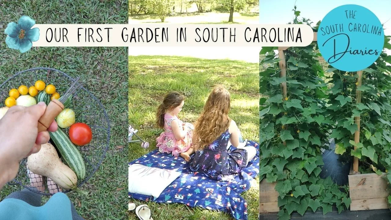 Summer picnic recipes, planting the garden (plus tour) &amp; building vegetable arbors :)