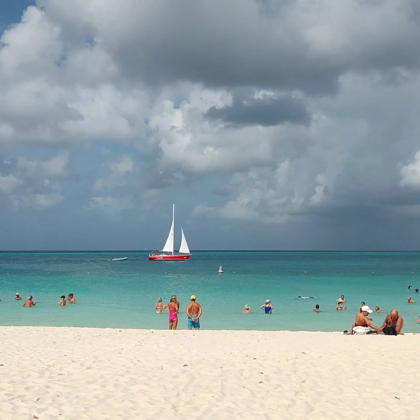 The Sea ⛵🌊 
Aruba &amp; Half Moon Cay