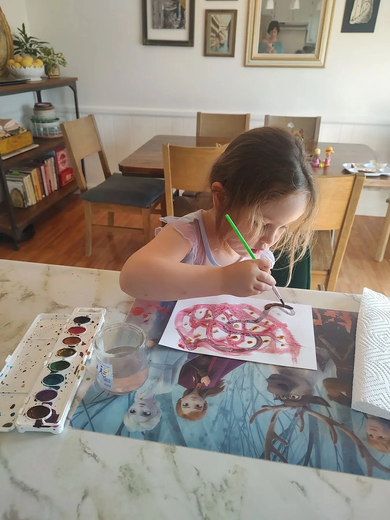 Drawing music she said 🎶 🥰 how happy is that!!