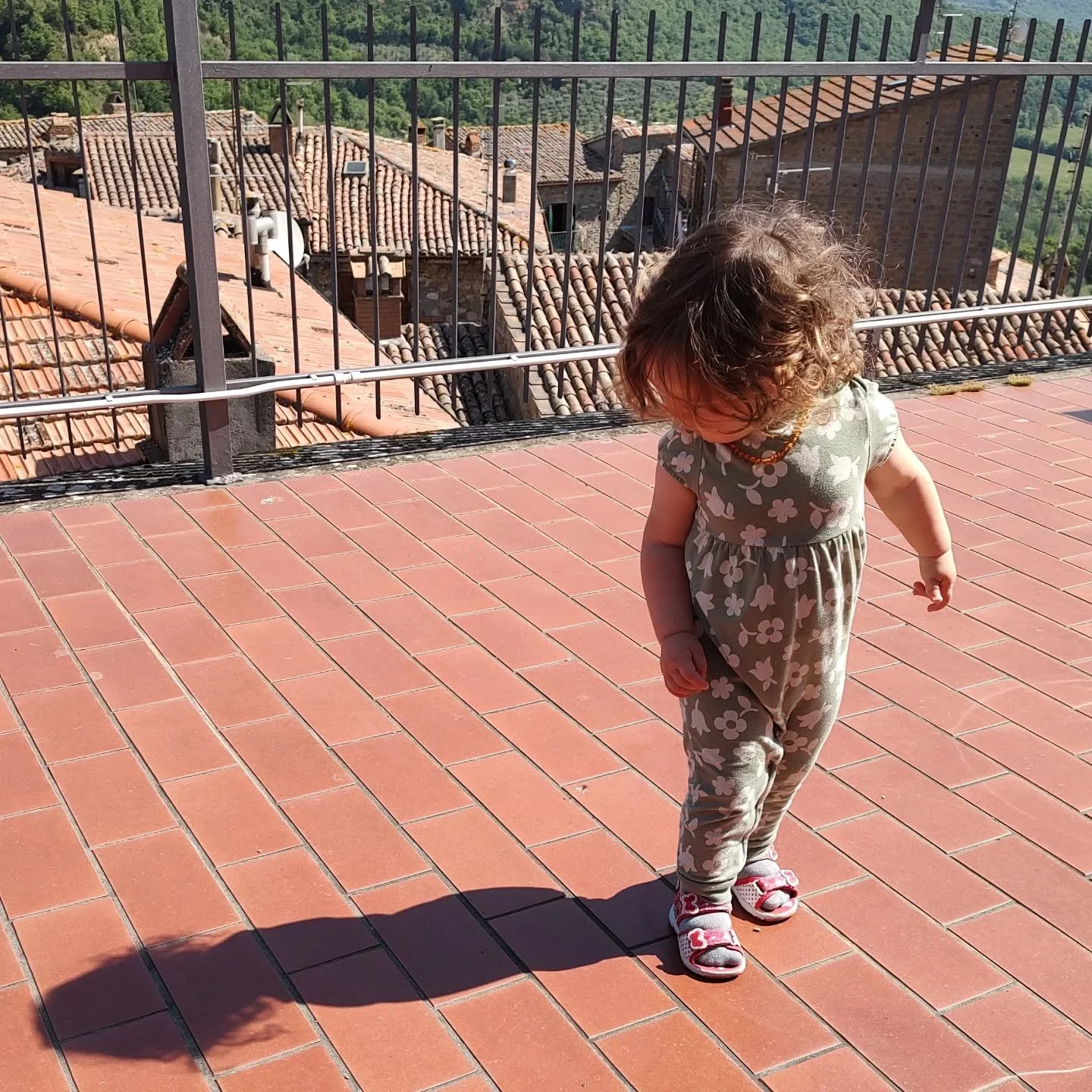 That time my little lady found her shadow on our balcony in Italy 🥰

 I think the only way my soul can survive this longing is to share more pictures and memories. God's timing isn't aligned with mine and I'm finding it hard to understand. We've wor