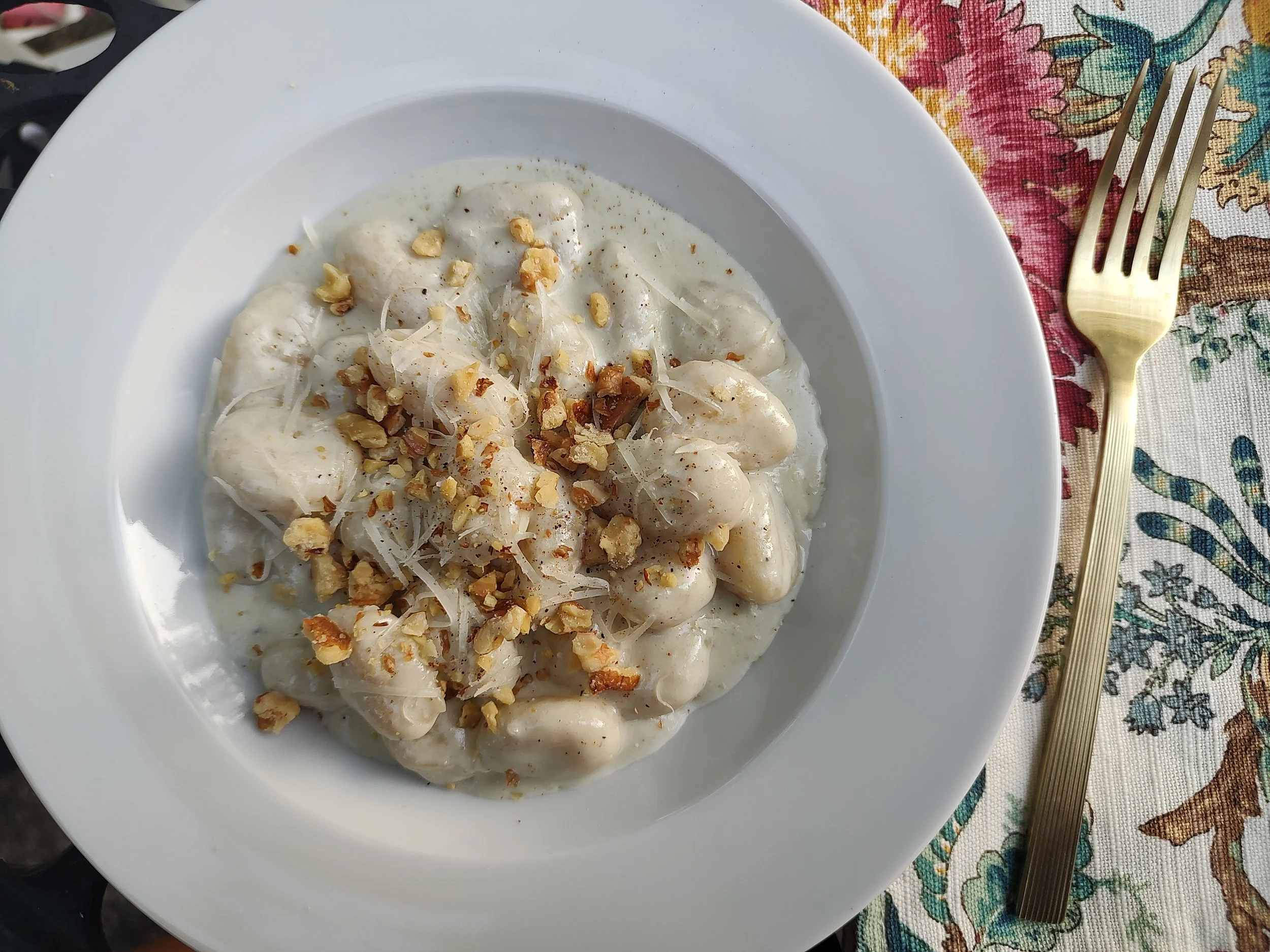 Gnocchi with Gorgonzola &amp; Walnuts