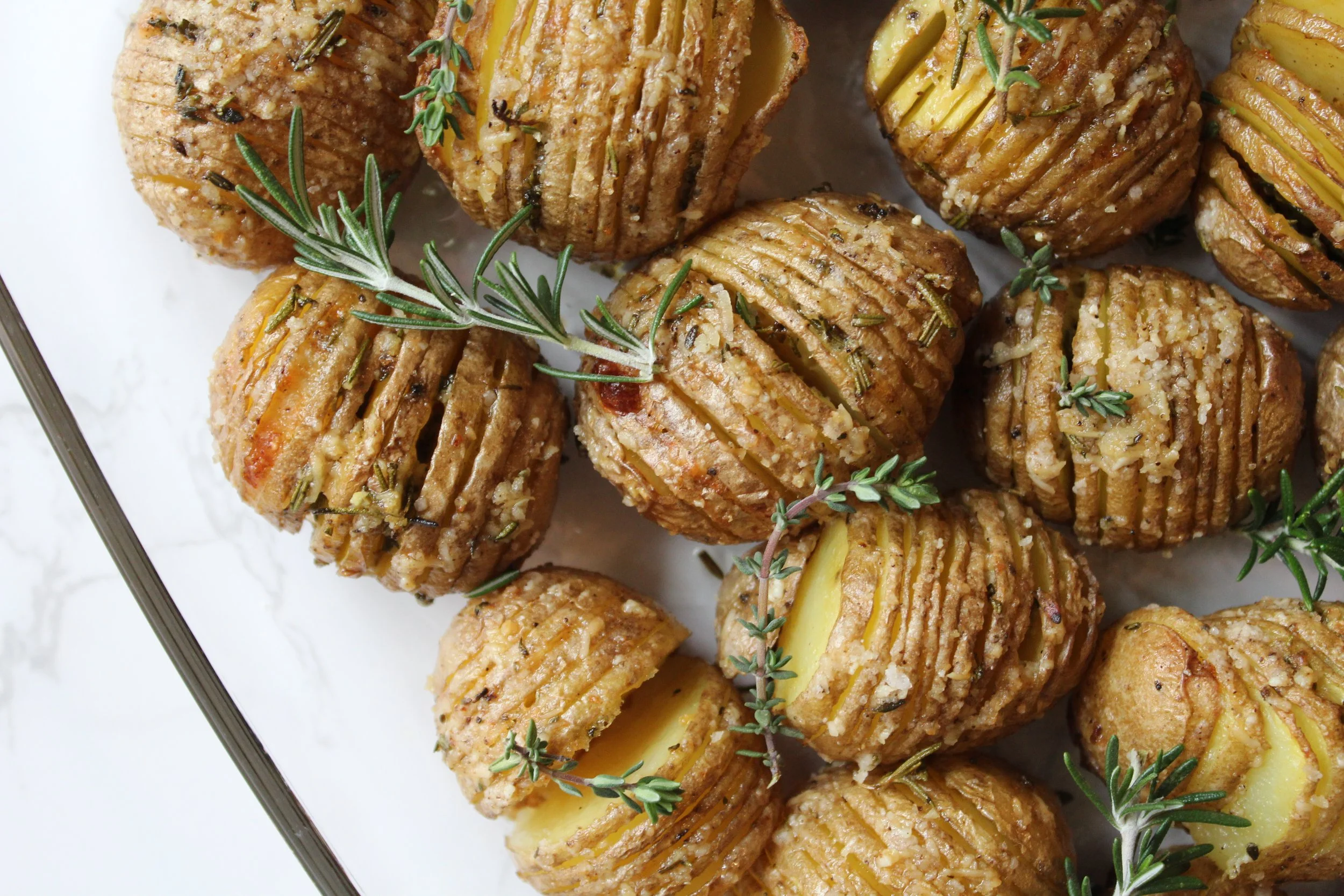 Herbed Roasted Potatoes - creative and colorful Italian Inspired 