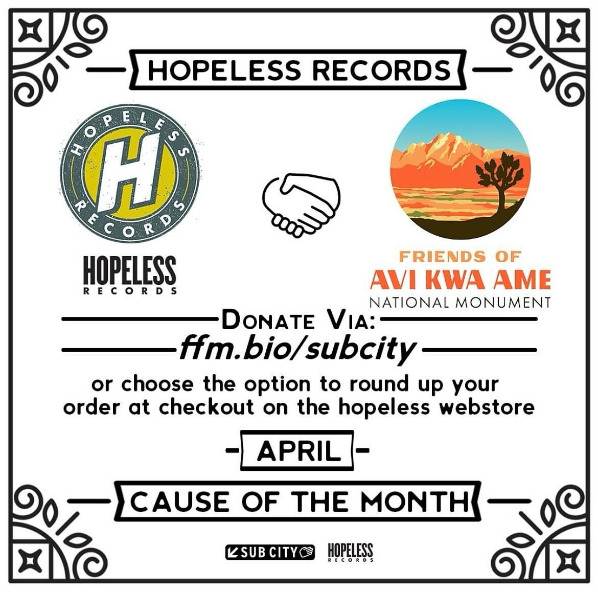 Earth Day 🌱🌍✨

Protecting our planet is more important than ever and for this reason, we&rsquo;re so proud to be supporting Avi Kwa Ame National Monument as our Sub City cause of the month.

Avi Kwa Ame is a national treasure in Southern Nevada, co