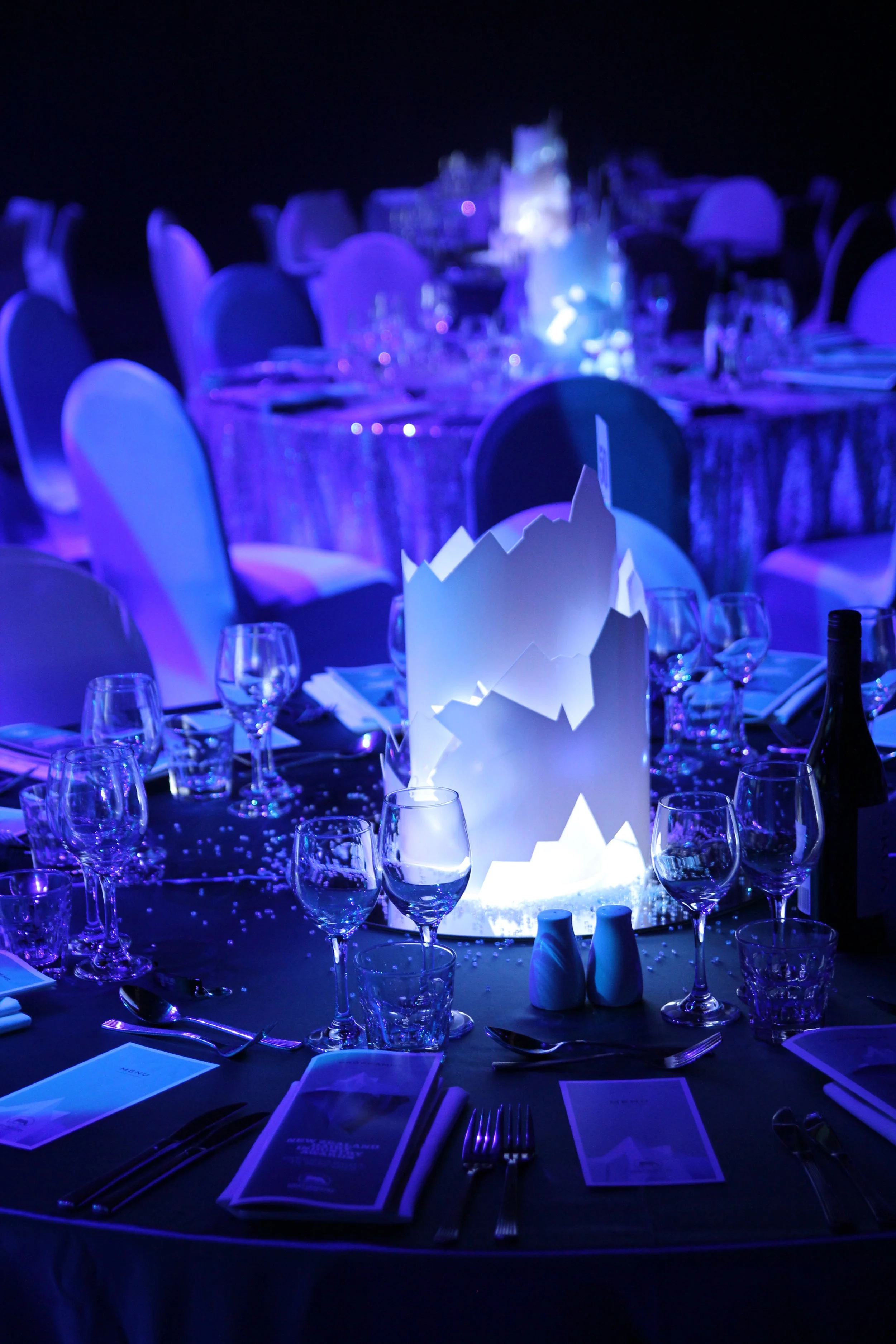 Bespoke iceberg centrpiece