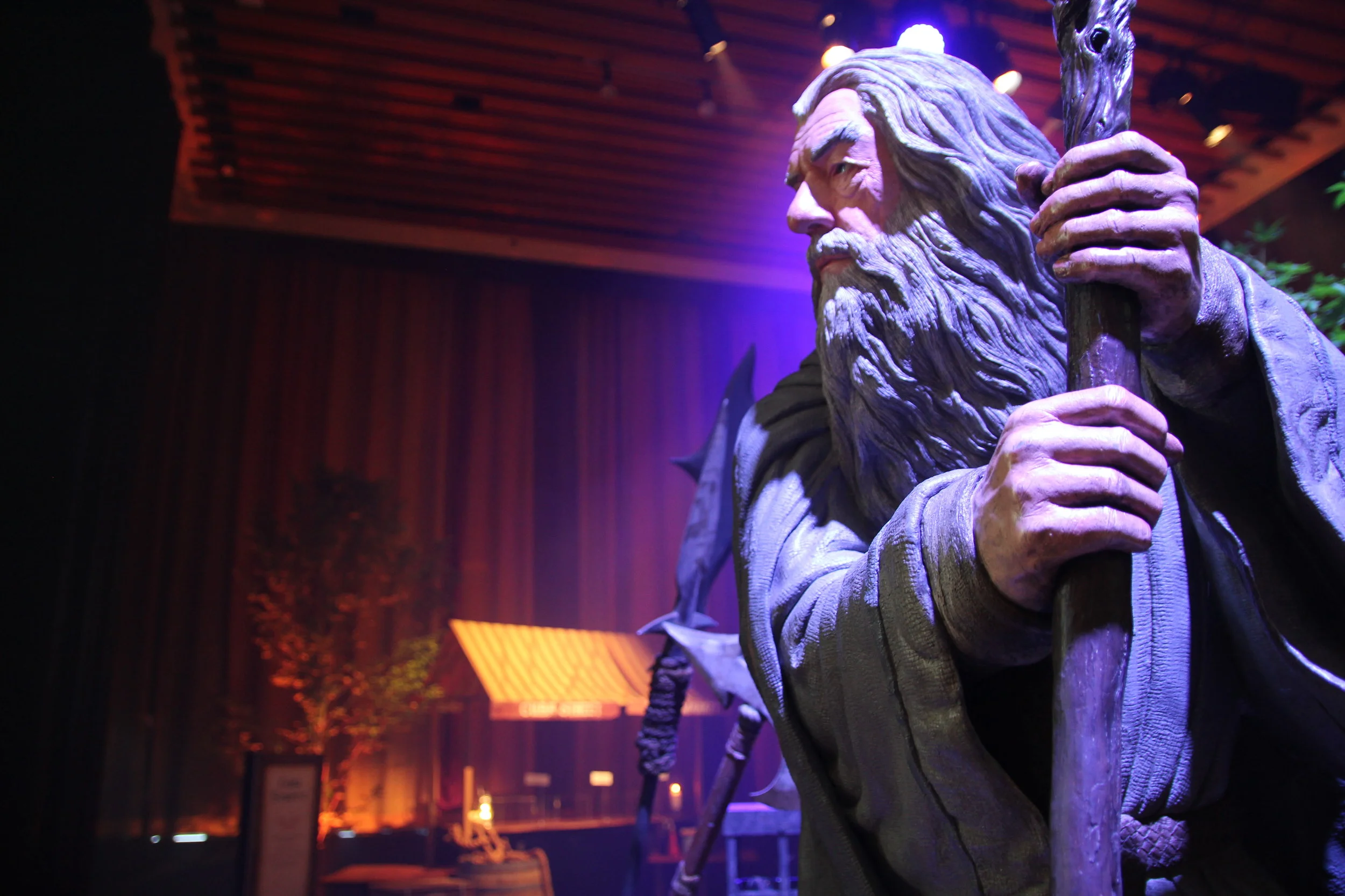 Gandalf at a Hobbit-themed event