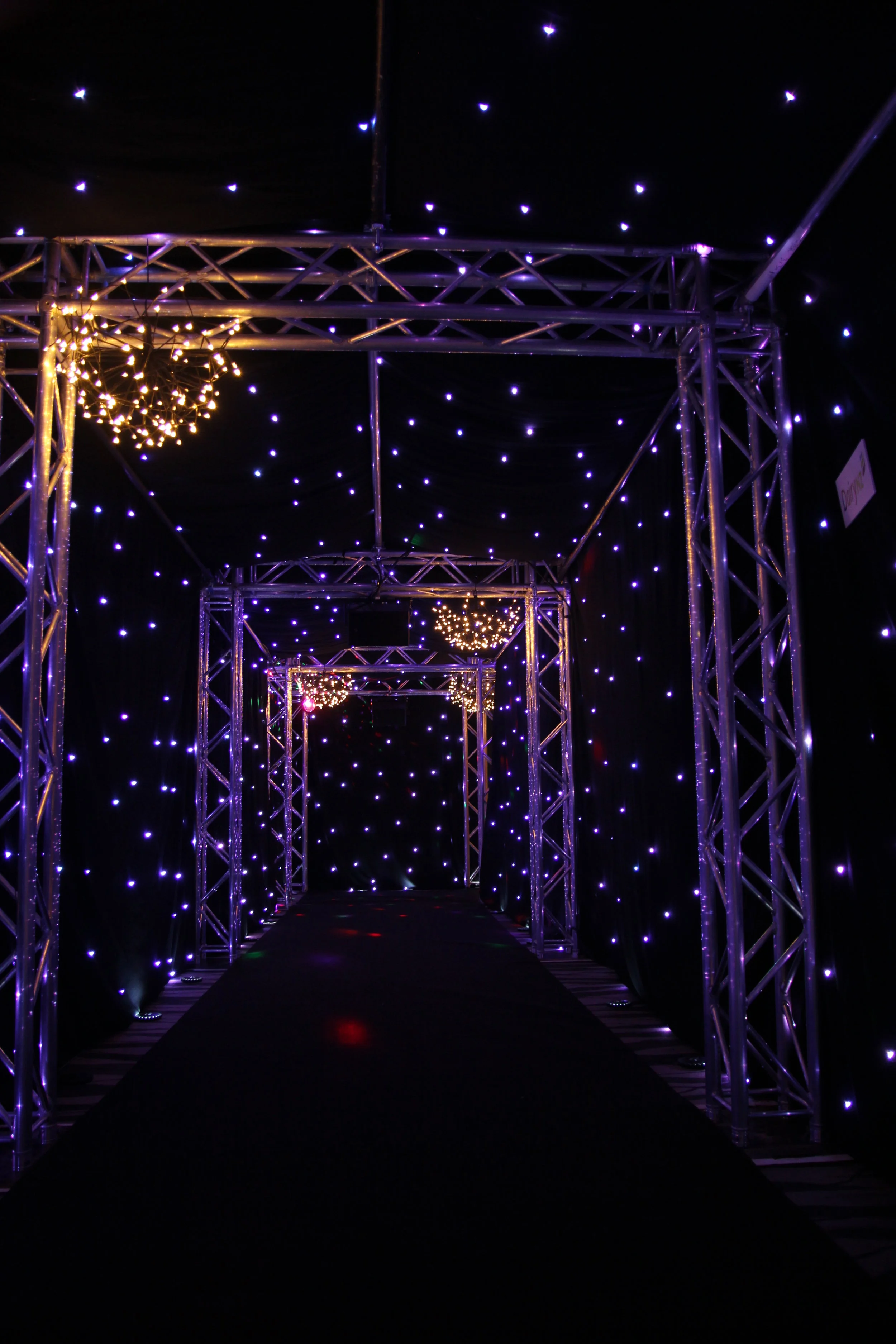 Guest entrance to 'the space ship'