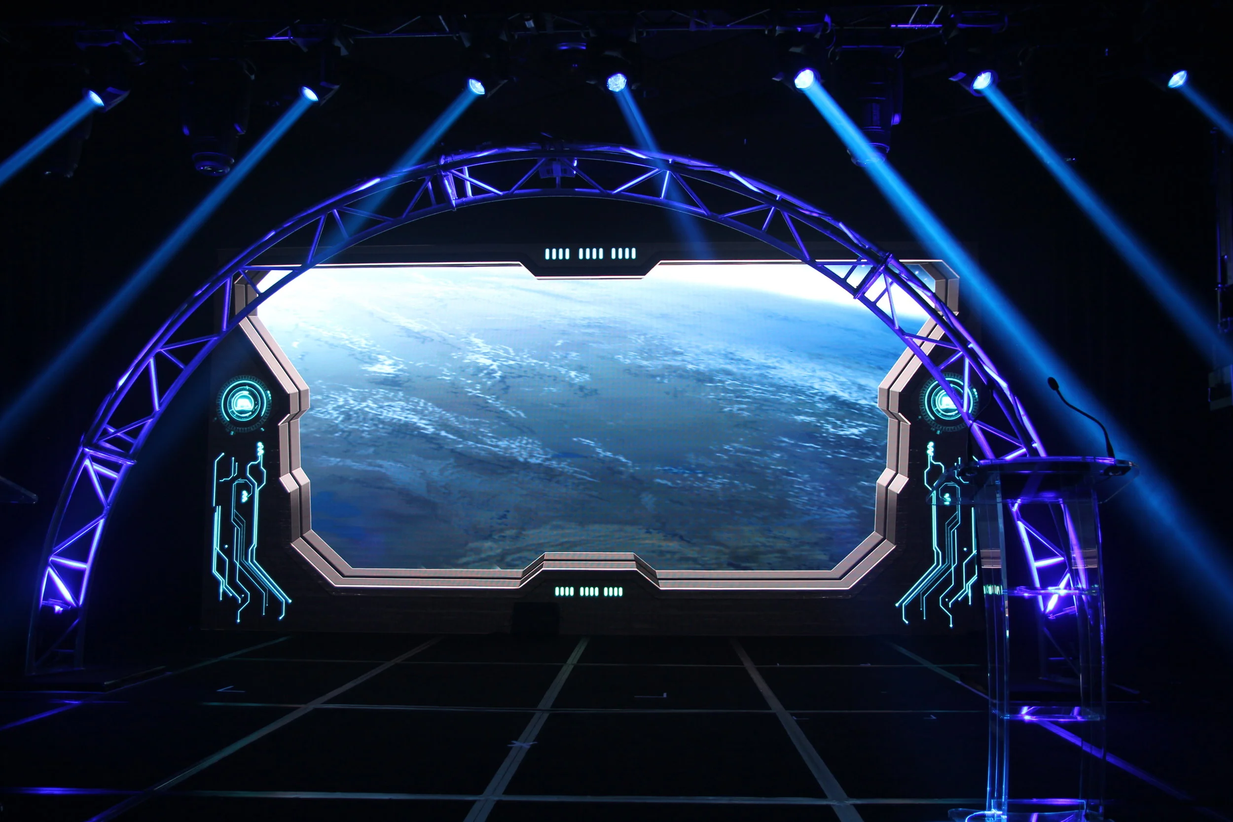 Screen design: a journey through space