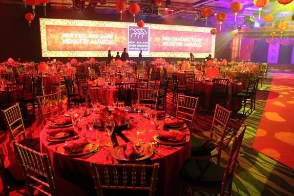 Funky oriental-themed event