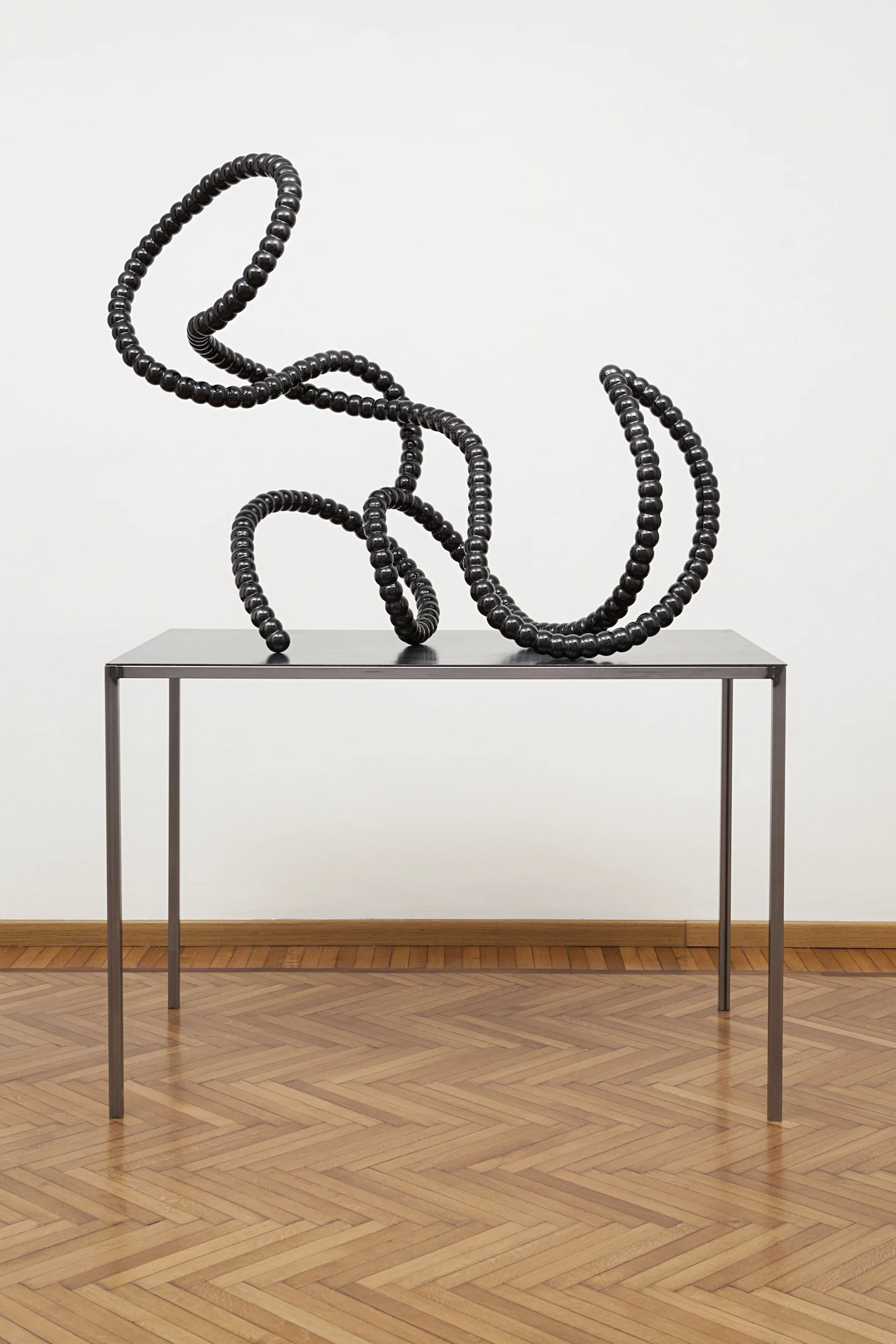 Heavy Intruder (2015) Vitreous Enamelled Steel 125 x 62 x 108 cm