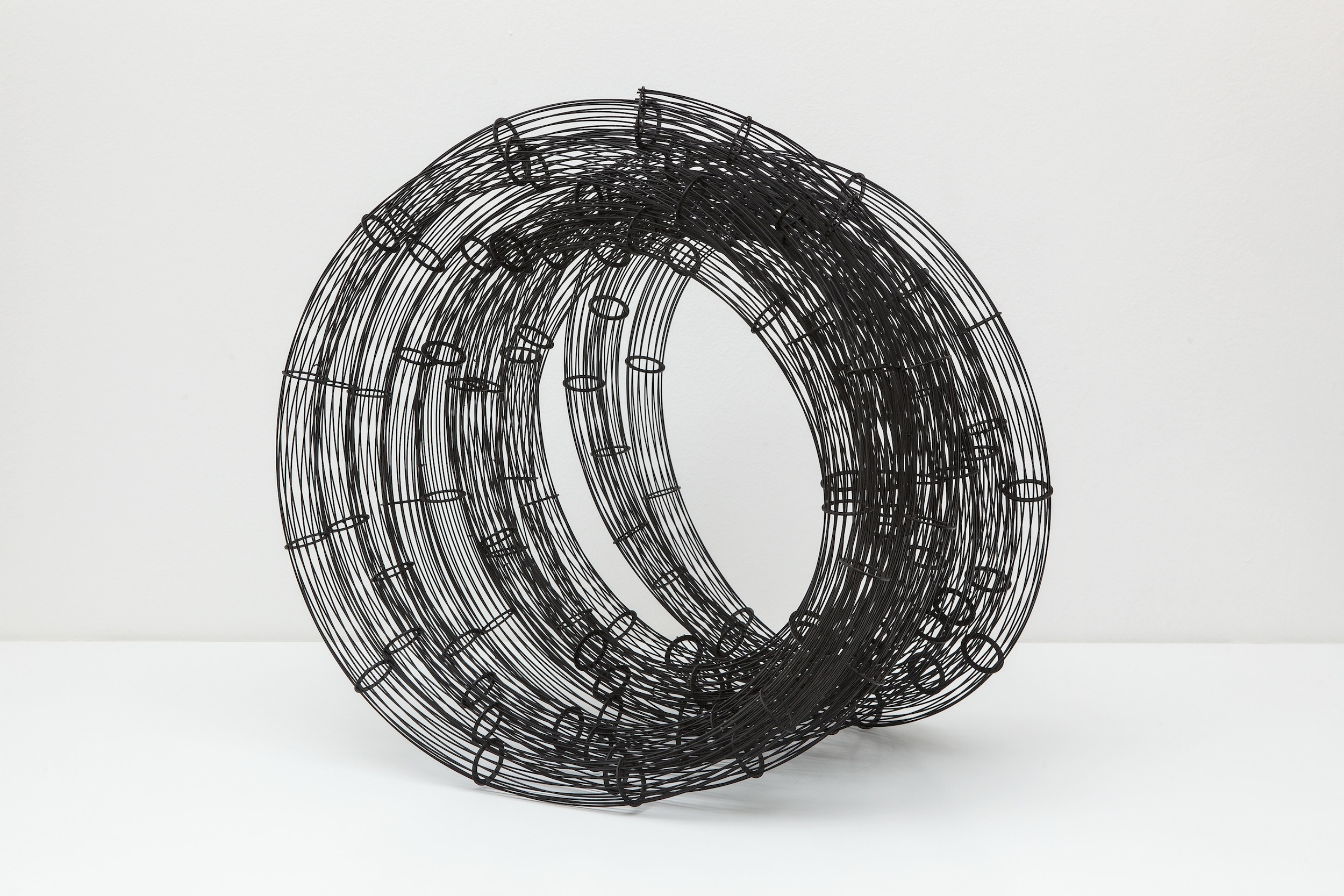 Untitled (Winding) Soldered Steel and Enamel Paint 75 x 80 x 60 cm
