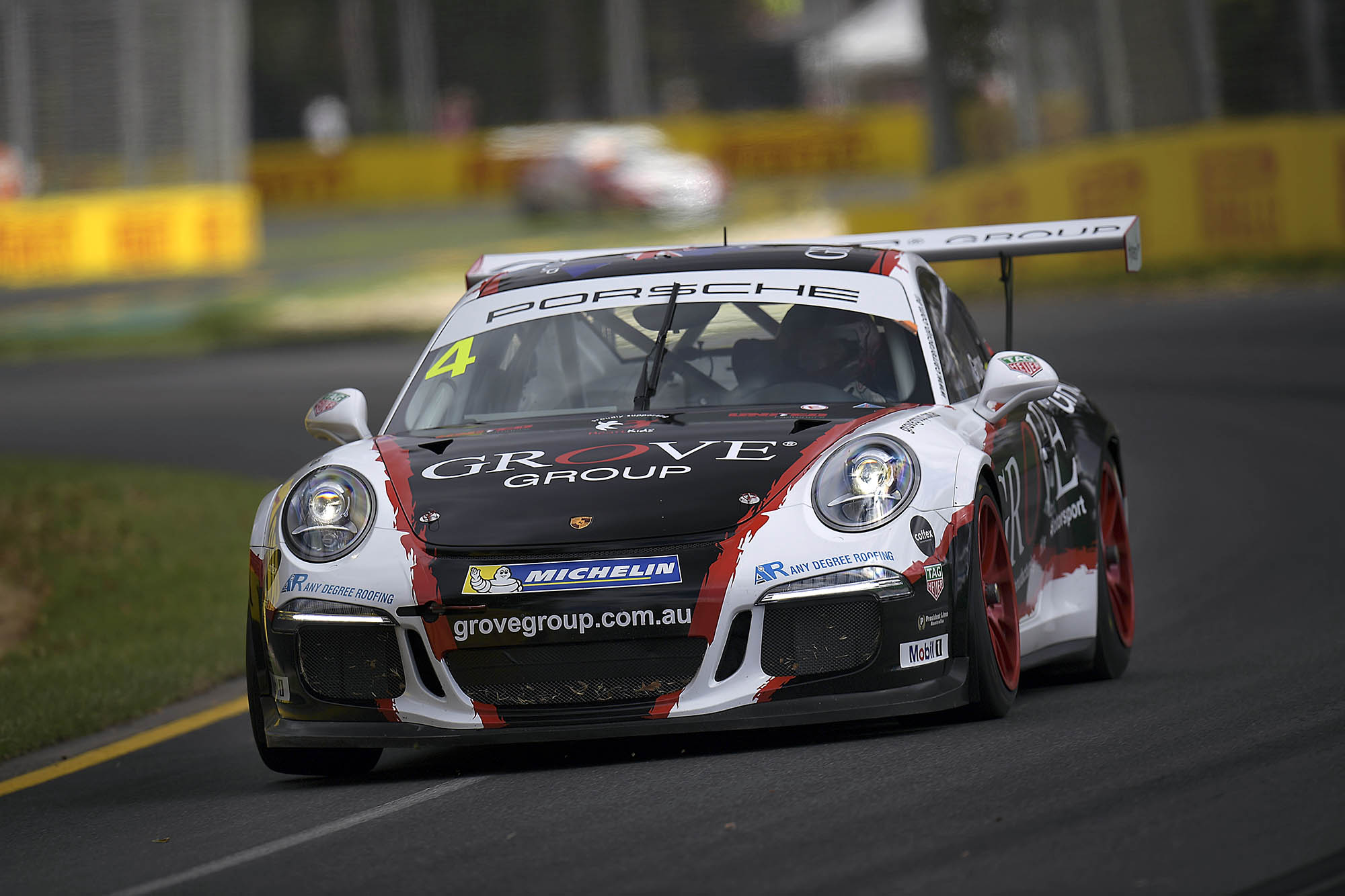 Porsche racer Stephen Grove is set to race at Spa
