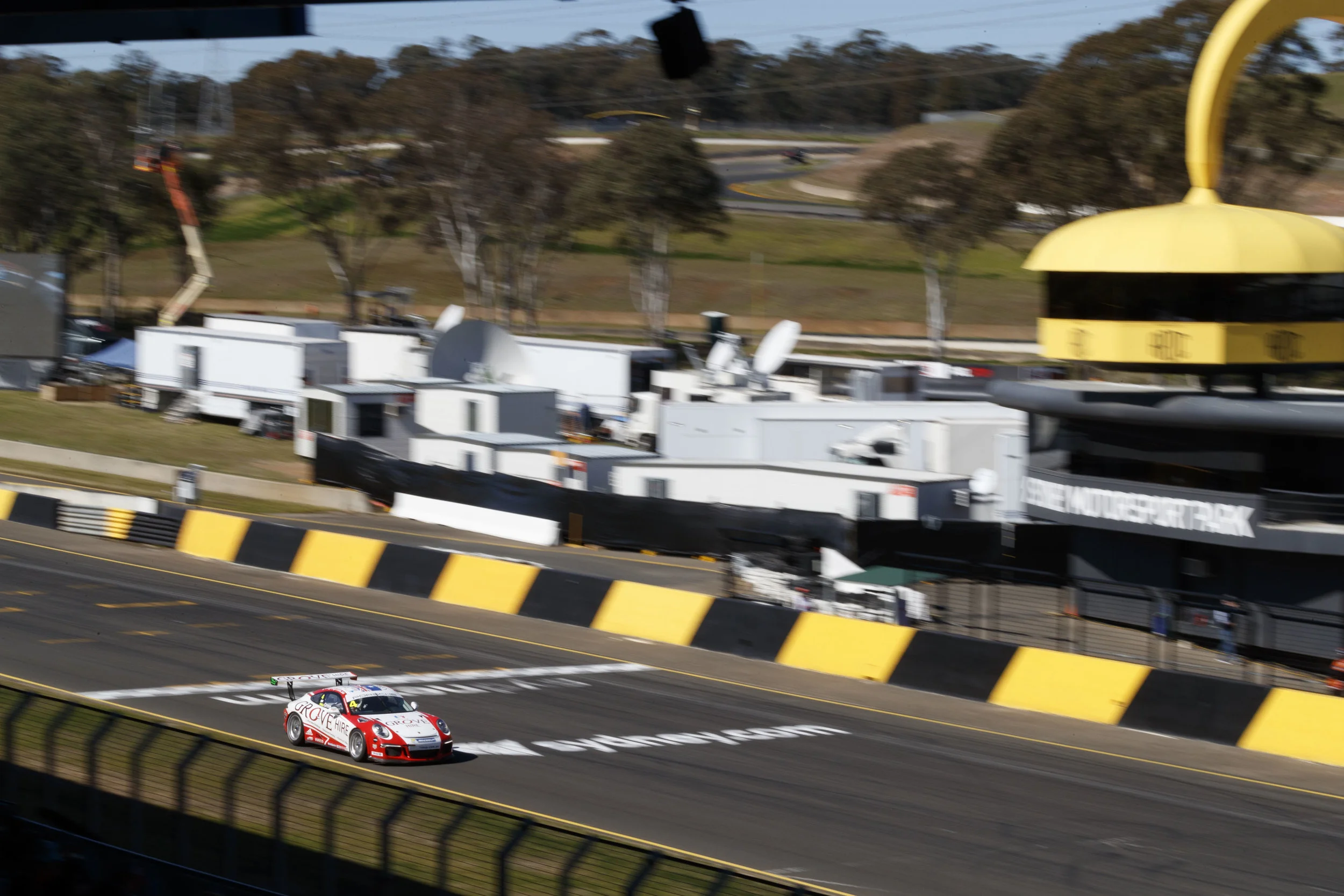 Stephen Grove won the Carrera Cup Australia vs Asia Pro-Am joint race at Sydney Motorsport Park in 2016.