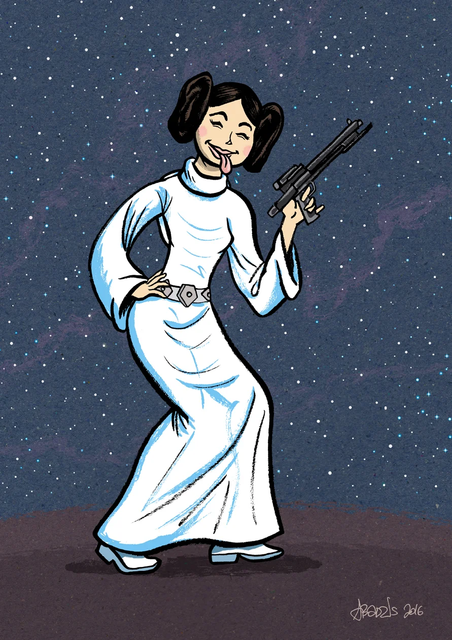 On Carrie Fisher 1956 - 2016