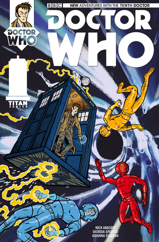 Sneak Peek - Cover for Doctor Who: The 10th Doctor Adventures