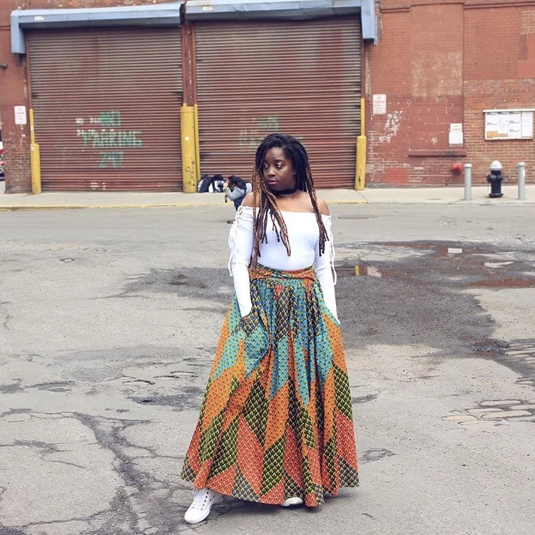 African Prints and Chucks