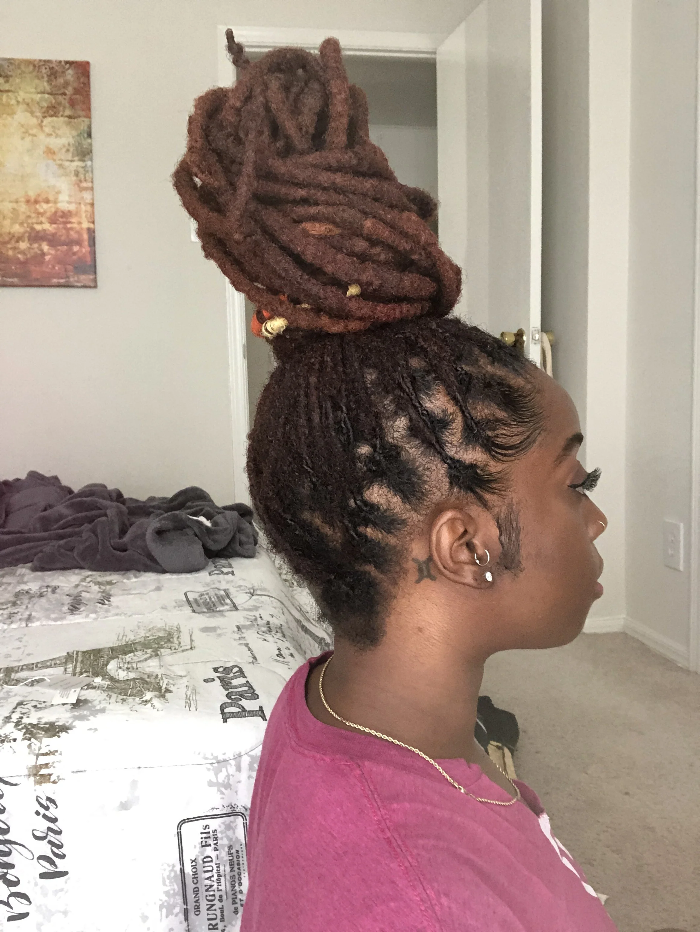 NINJA TOP KNOT BUN....