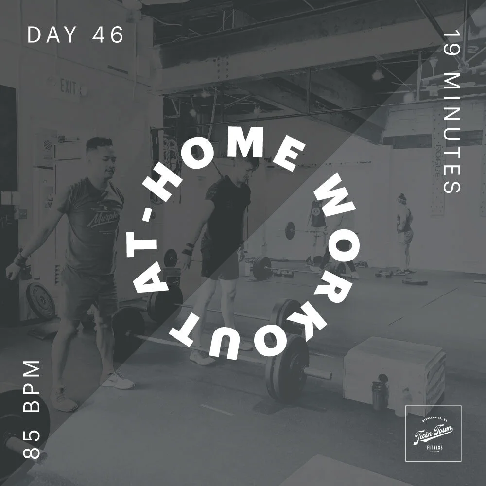 Friday 5/1/2020 At-Home Workout