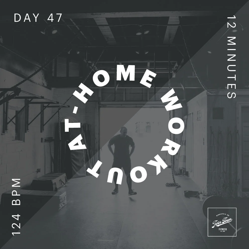 Saturday 5/2/2020 At-Home Workout