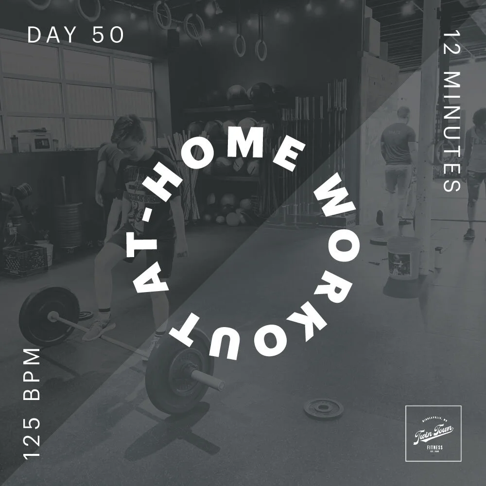 Tuesday 5/5/2020 At-Home Workout