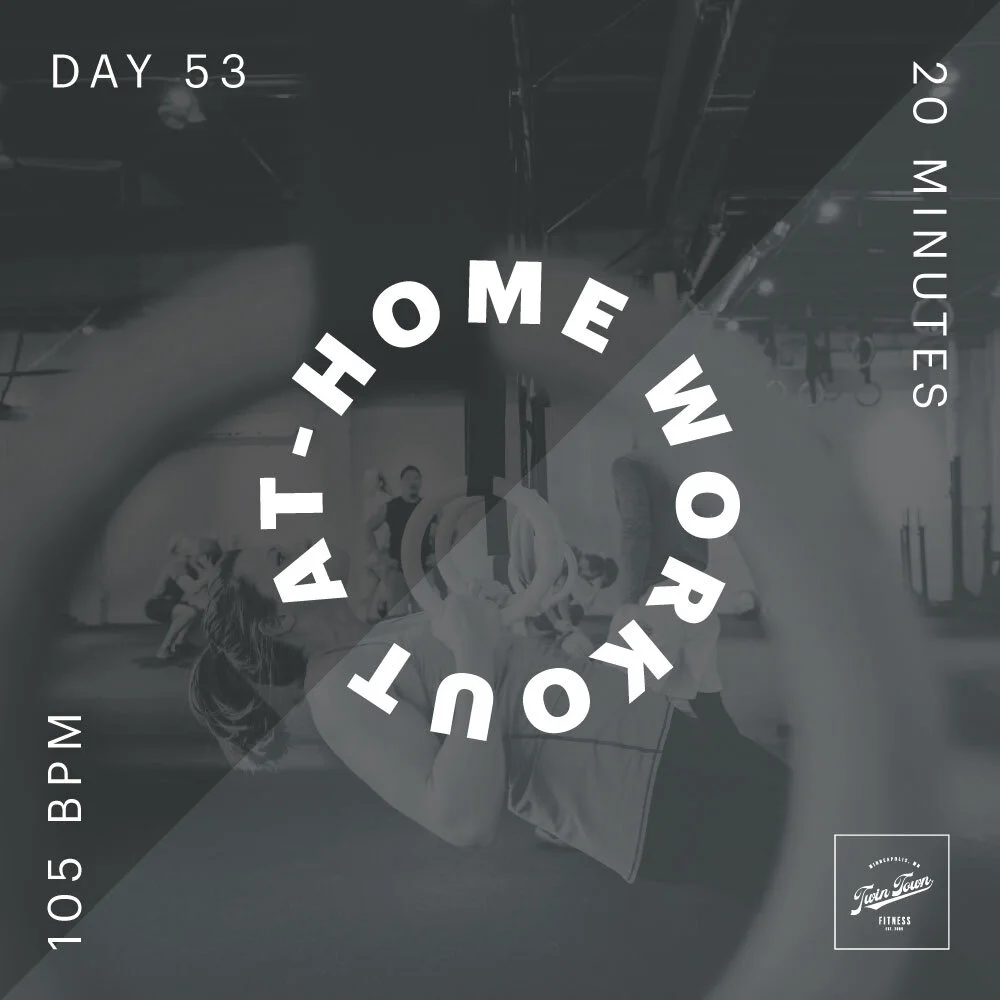 Friday 5/8/2020 At-Home Workout