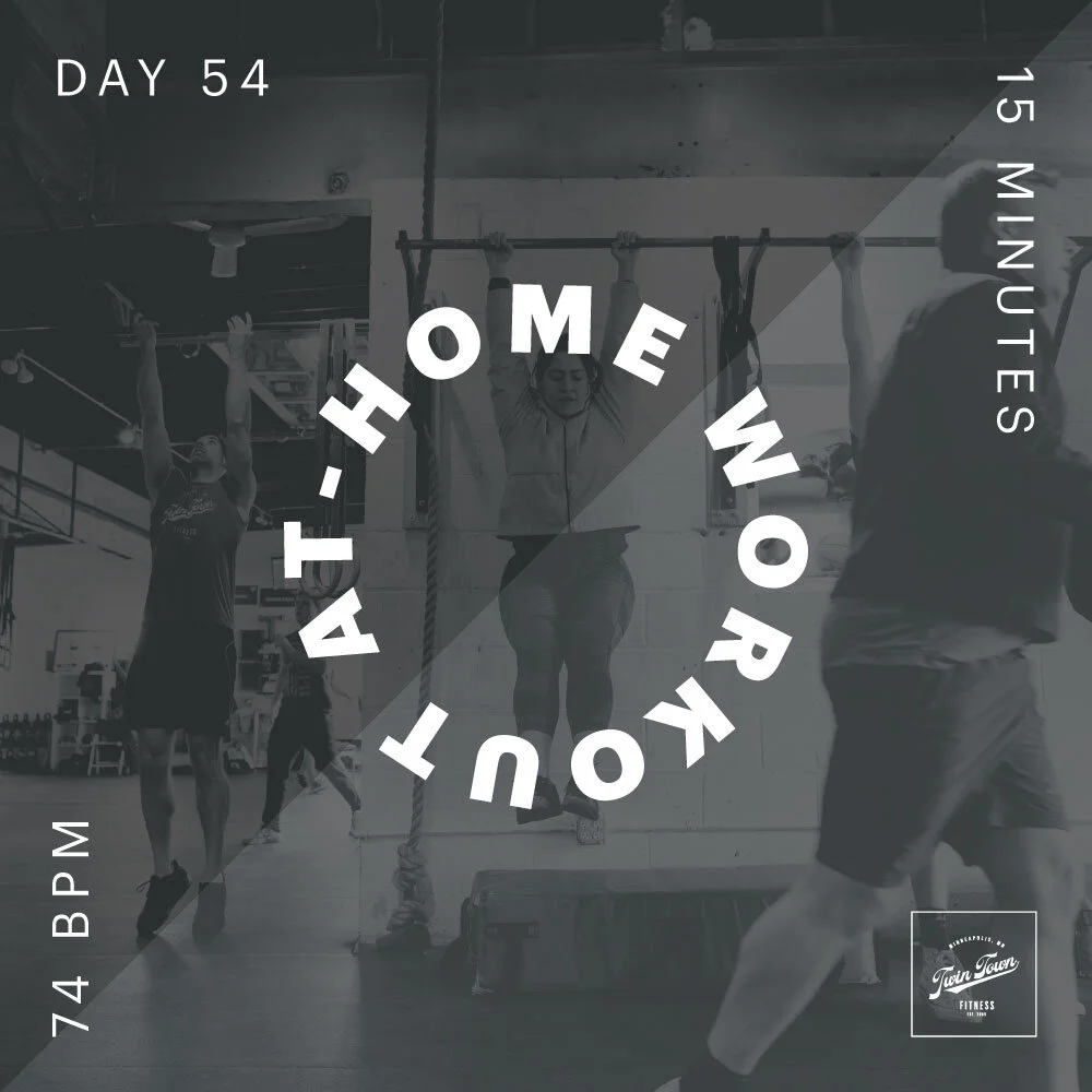 Saturday 5/9/2020 At-Home Workout