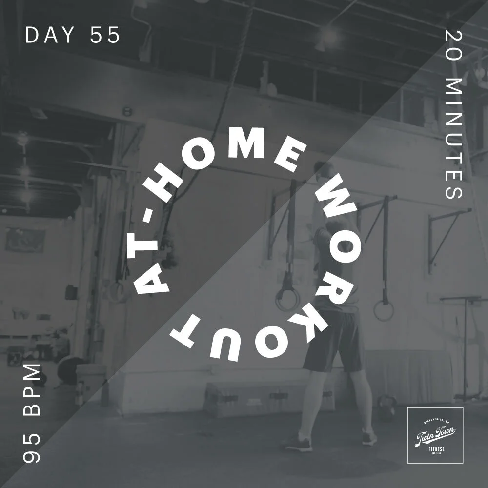 Sunday 5/10/2020 At-Home Workout