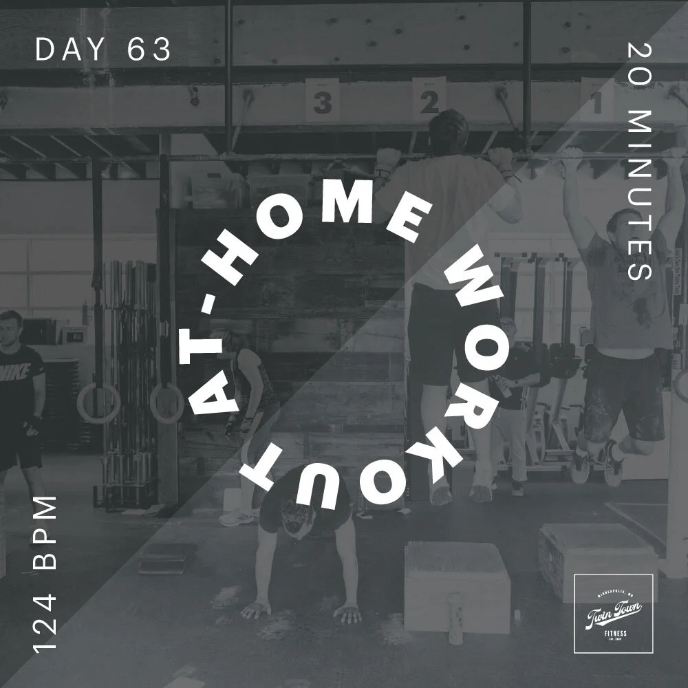 Monday 5/18/2020 At-Home Workout