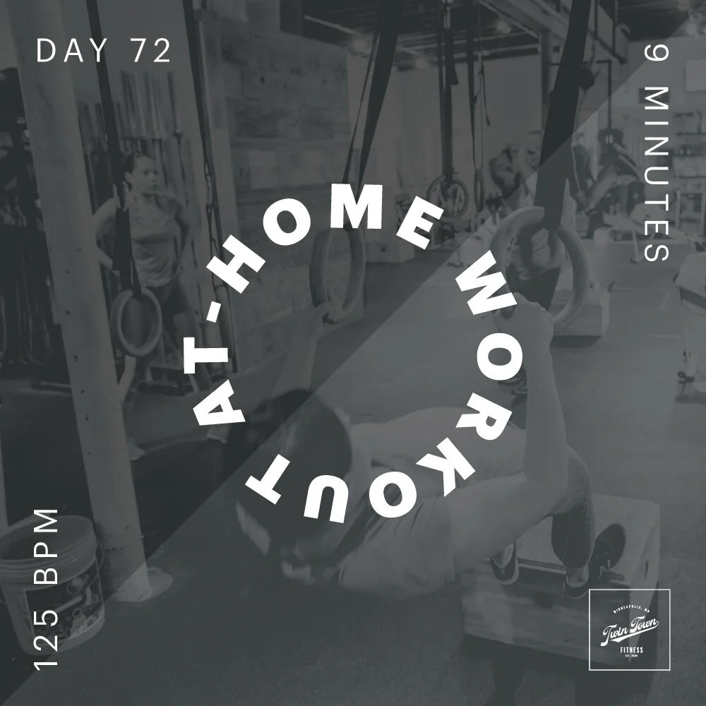 Wednesday 5/27/2020 At-Home Workout
