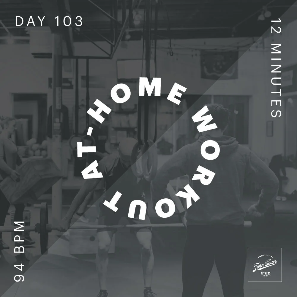 Monday 7/5/2020 At-Home Workout