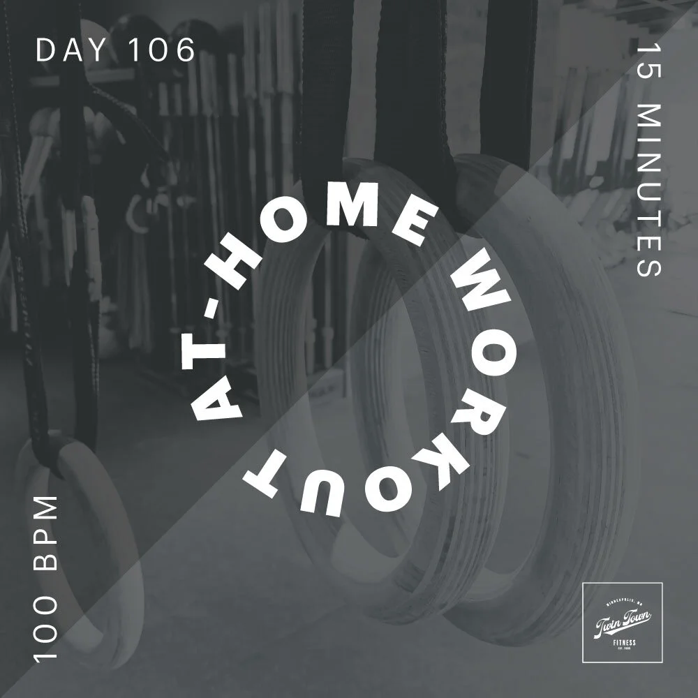 Thursday 7/9/2020 At-Home Workout