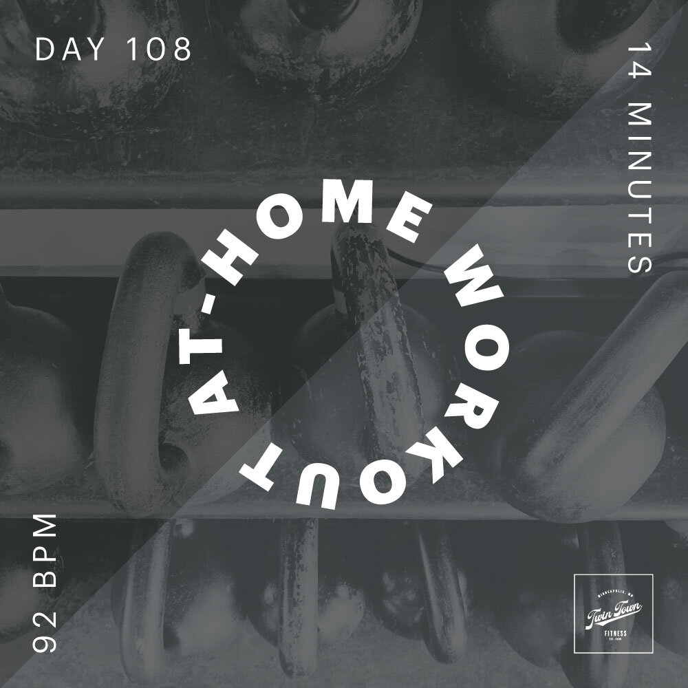 Monday 7/13/2020 At-Home Workout