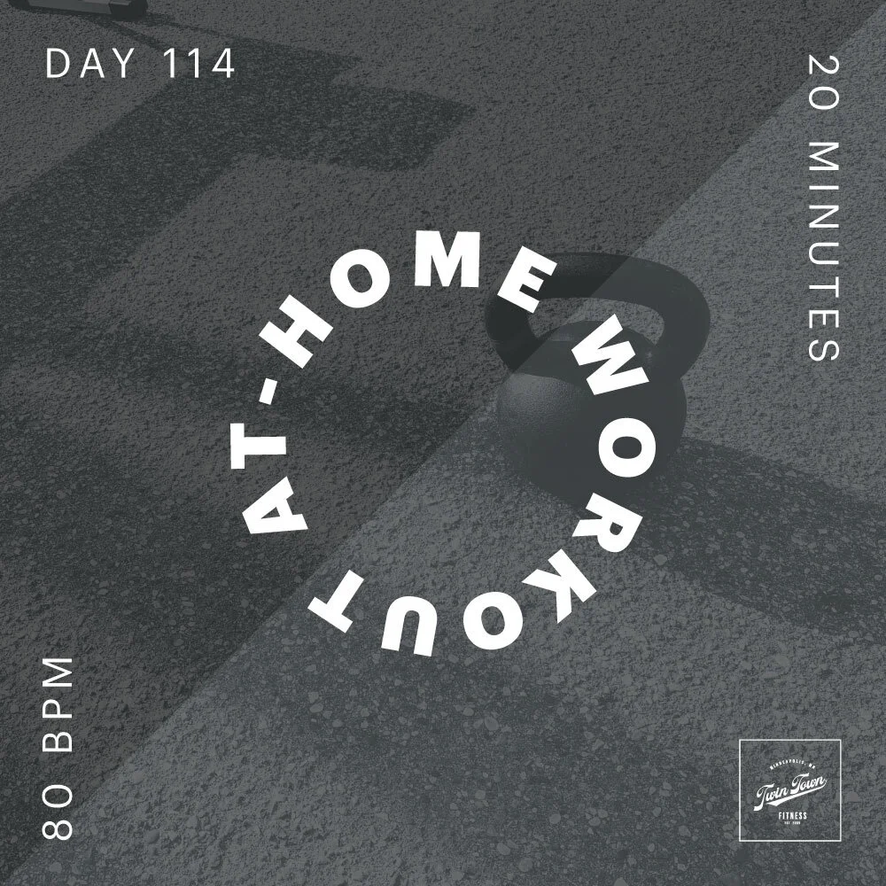 Tuesday 7/21/2020 At-Home Workout