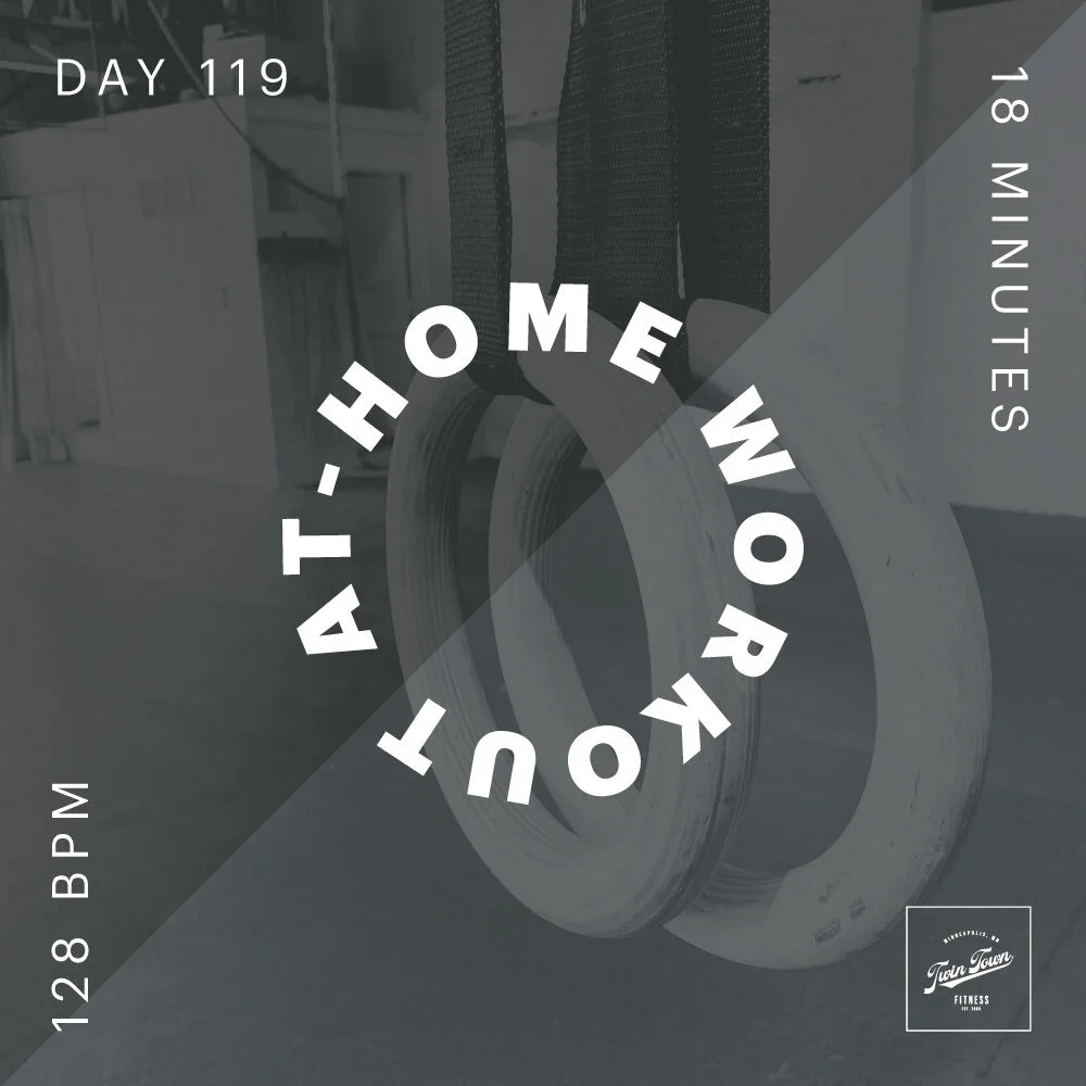 Tuesday 7/28/2020 At-Home Workout