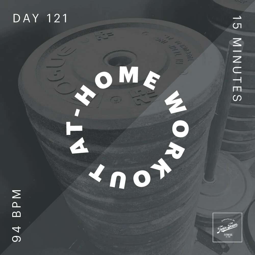 Thursday 7/30/2020 At-Home Workout